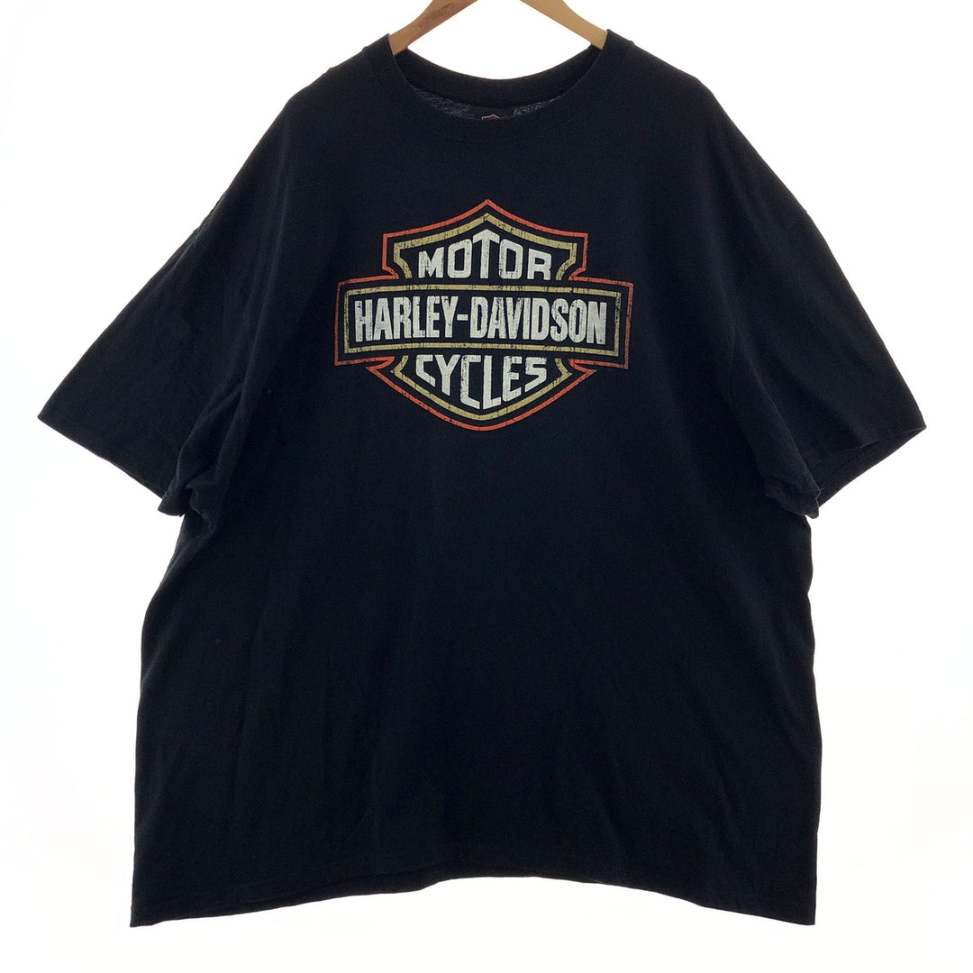 Big Size Harley-Davidson Double-Sided Print Motorcycle Bike T-Shirt Men's XXXXL /eaa381749