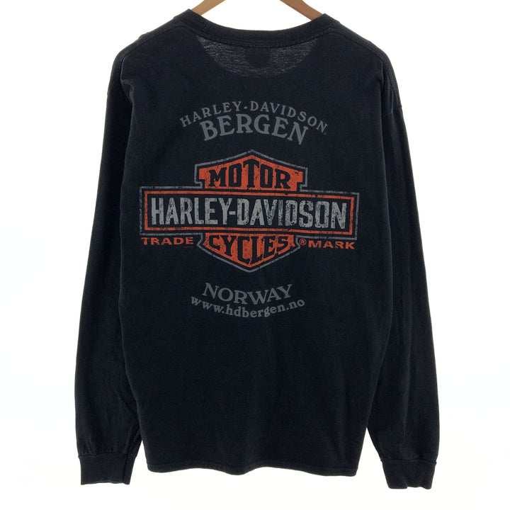 00'S Harley-Davidson Long T-shirt Men's L /eaa381767