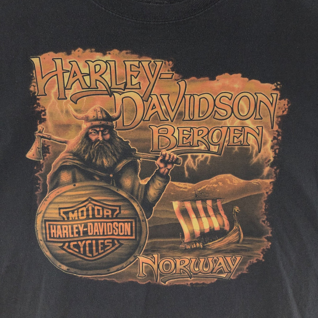 00'S Harley-Davidson Long T-shirt Men's L /eaa381767