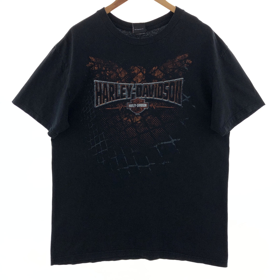 Harley-Davidson Double-sided Print Motorcycle Bike T-Shirt Men's XL /eaa381774