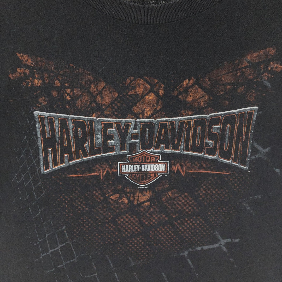 Harley-Davidson Double-sided Print Motorcycle Bike T-Shirt Men's XL /eaa381774