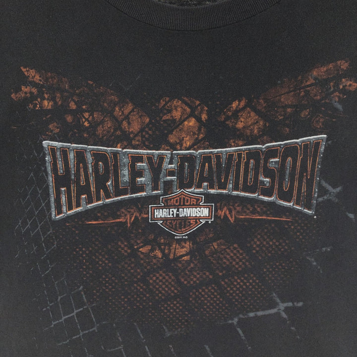 Harley-Davidson Double-sided Print Motorcycle Bike T-Shirt Men's XL /eaa381774