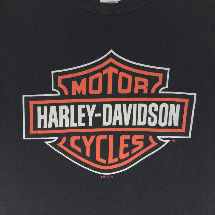 Harley-Davidson Double-sided Print Motorcycle Bike T-shirt Women's XL /eaa381779