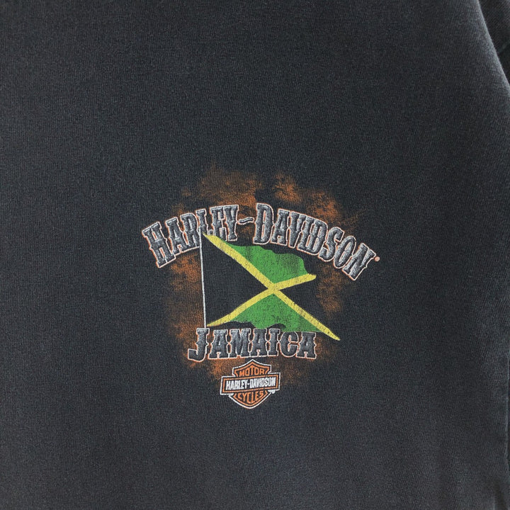 90s~00'S Harley Davidson Double-sided Print Motorcycle Bike T-Shirt Men's L Vintage /eaa381790