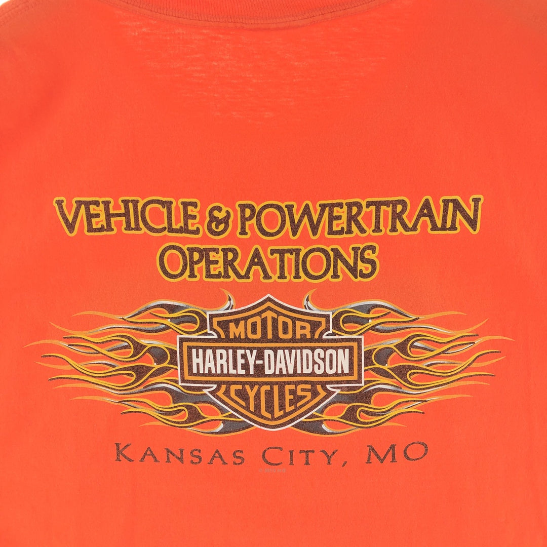 Harley-Davidson Double-sided Print Motorcycle Bike T-Shirt Men's XL /eaa381813