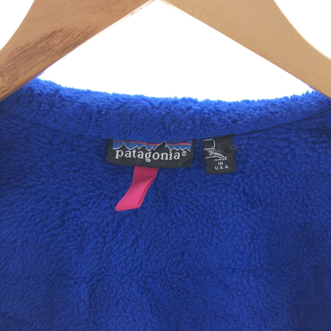 80'S Patagonia 25029F9 R Mark Tag Fleece Jacket Made in USA Women's M Vintage /eaa381820