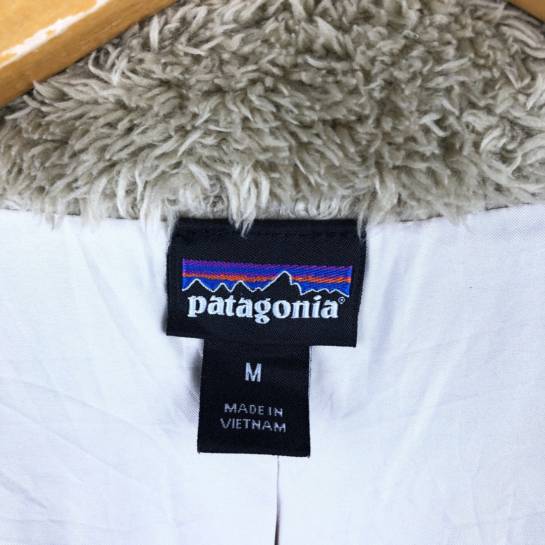 Patagonia Los Gatos Vest 25216FA18 Fleece Vest, Women's Medium polyester Beige type Vintage Second Hand
