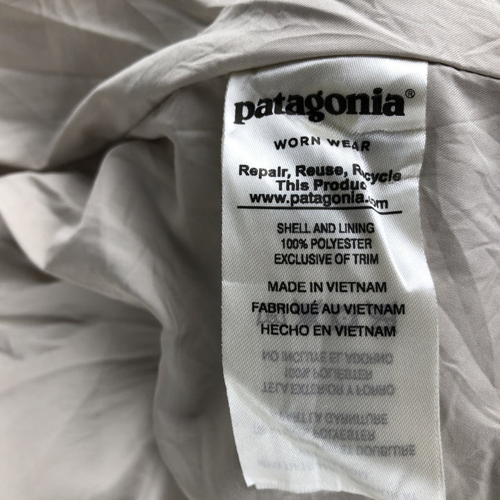 Patagonia Los Gatos Vest 25216FA18 Fleece Vest, Women's Medium polyester Beige type Vintage Second Hand
