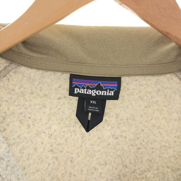 2010 and later Patagonia Better Sweater 1/4 Zip 25522SSP17 Fleece Pullover Men's XXL /eaa381832