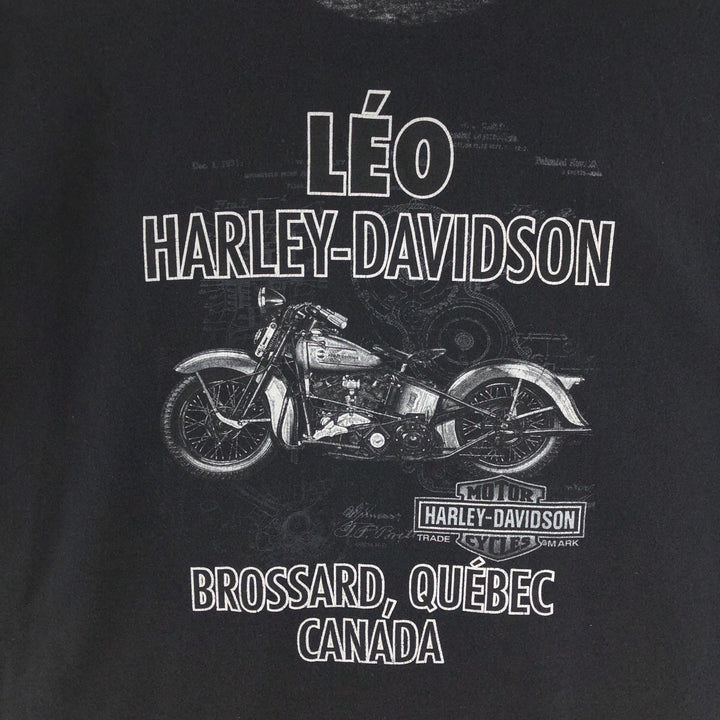 Harley Davidson Double-Sided Print Motorcycle Bike T-Shirt Men's XXL /eaa381855