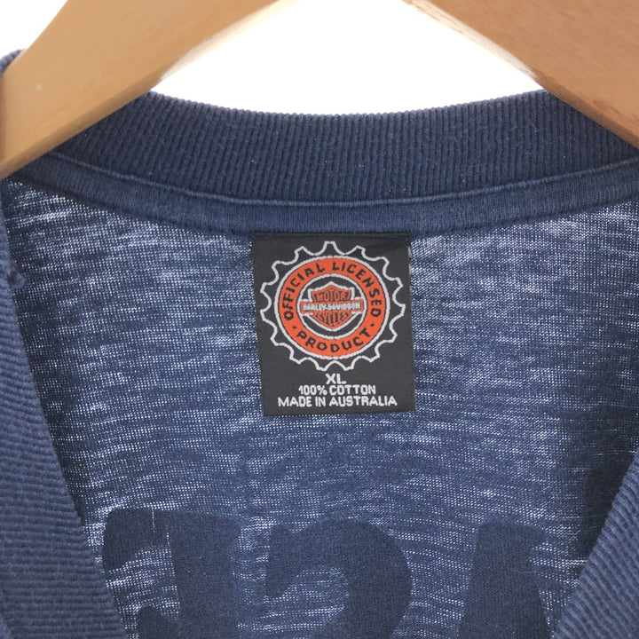 90'S Harley Davidson Double-Sided Print Motorcycle Bike T-Shirt Men's XL Vintage /eaa381863