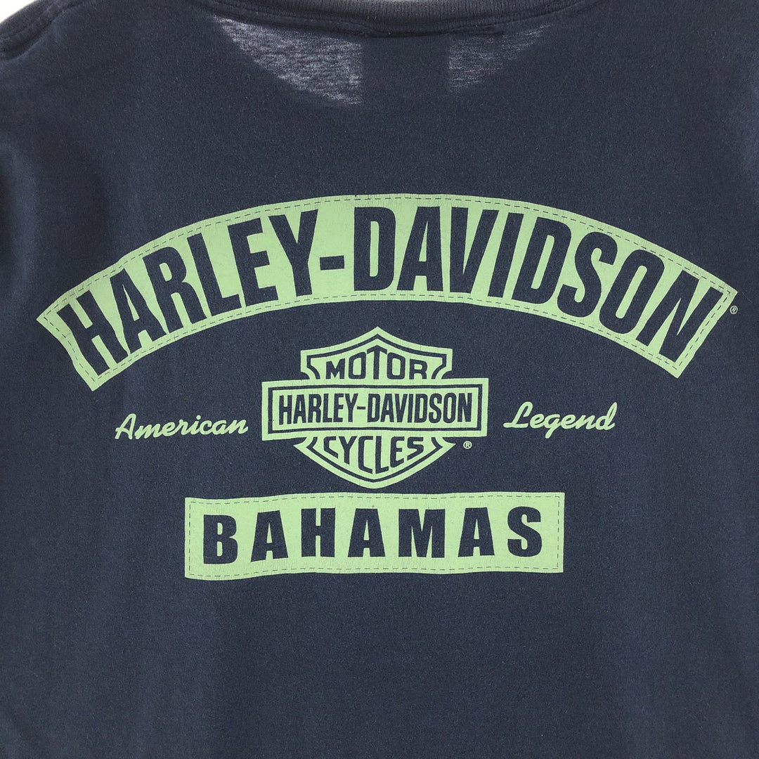 00'S Harley-Davidson Double-sided Print Motorcycle Bike T-Shirt Men's XXL /eaa381867