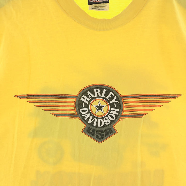 90'S Harley Davidson Double-Sided Print Motorcycle Bike T-Shirt Men's XL Vintage /eaa381885