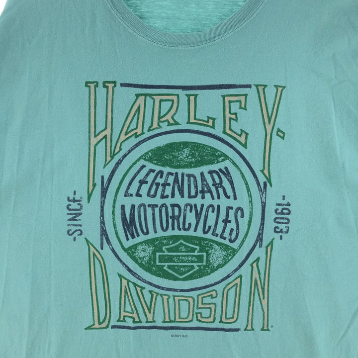 Harley-Davidson Double-sided Print Motorcycle Bike T-Shirt Men's XL /eaa381890