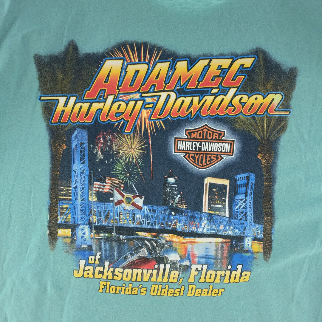 Harley-Davidson Double-sided Print Motorcycle Bike T-Shirt Men's XL /eaa381890