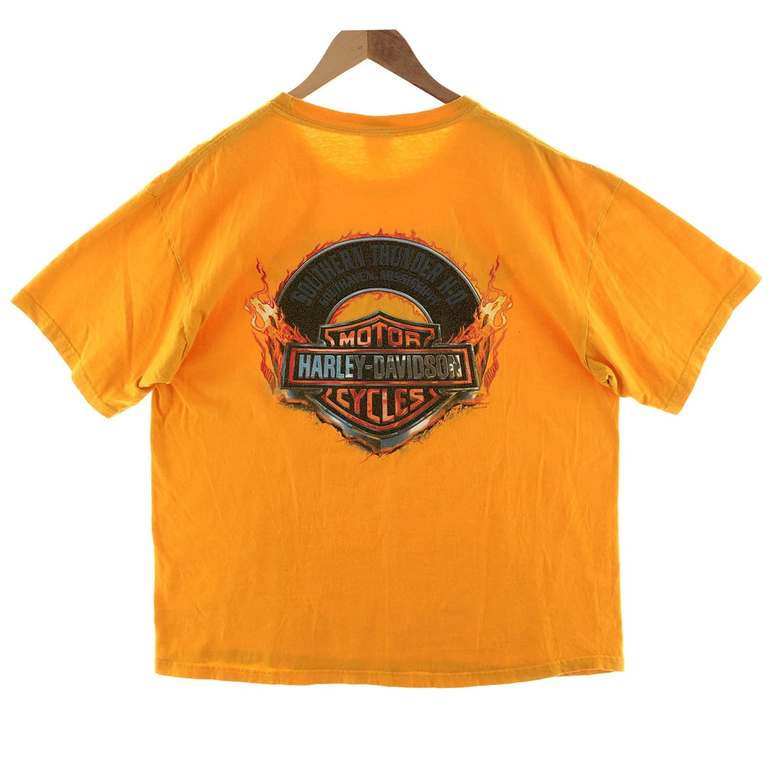 Harley Davidson Double-Sided Print Motorcycle Bike T-Shirt Men's XL/eaa381913