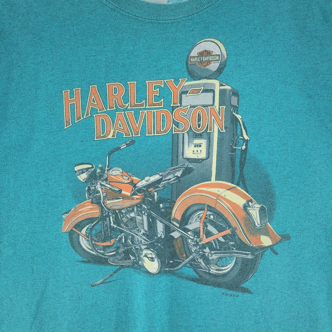 Harley Davidson Double-Sided Print Motorcycle Bike T-Shirt Men's XL /eaa381954