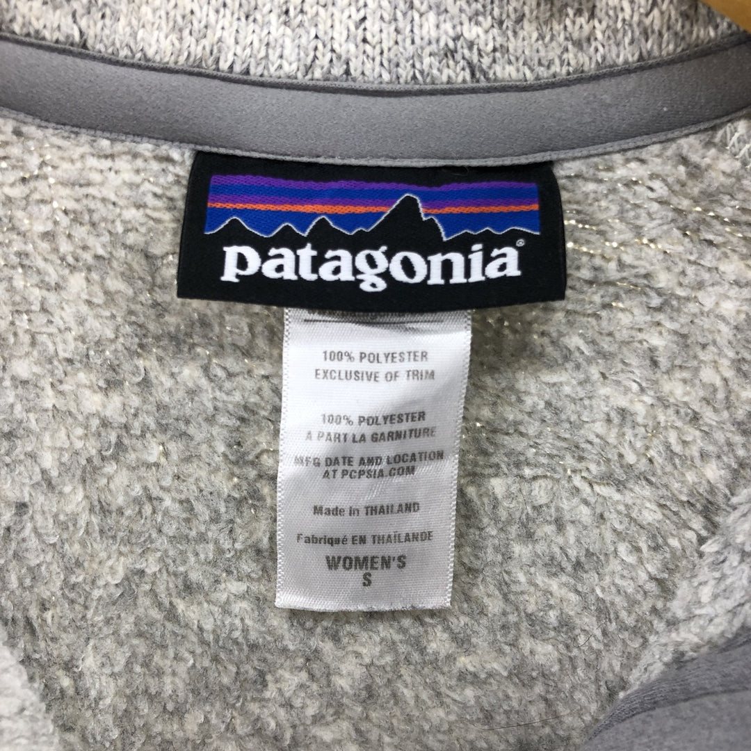 Patagonia Better Sweater 1/4 Zip 25616FA13 Fleece Pullover Women's S Size /eaa381990