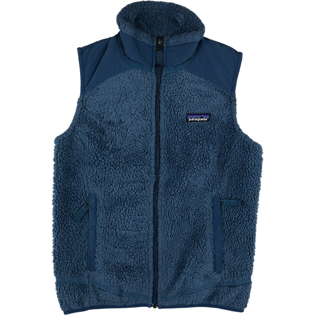 Patagonia Retro-X Vest 23081FA14 Fleece Vest, Women's Size Small polyester blue type Vintage Second Hand