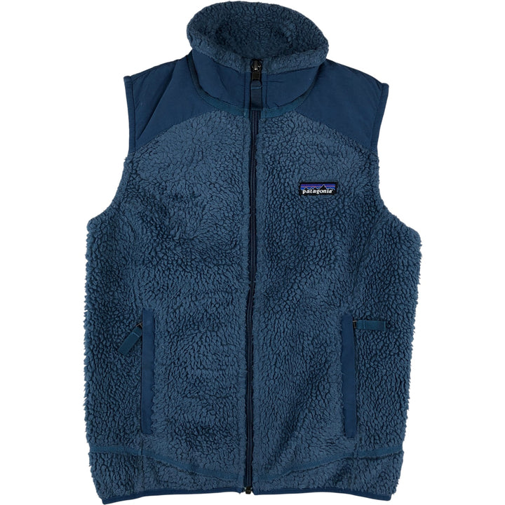 Patagonia Retro-X Vest 23081FA14 Fleece Vest, Women's Size Small polyester blue type Vintage Second Hand