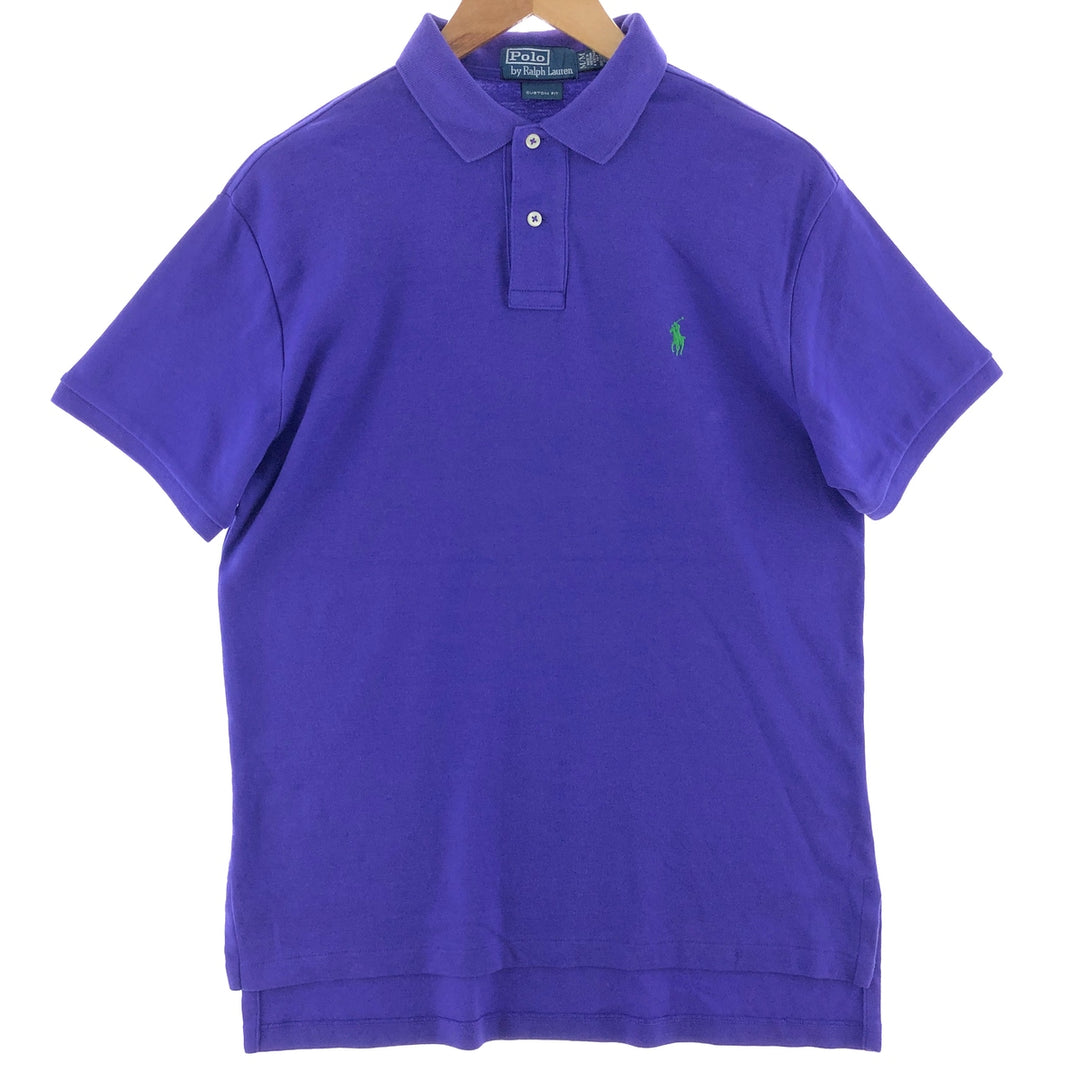 Ralph Lauren POLO RALPH LAUREN CUSTOM FIT short sleeve polo shirt men's M /eaa382046