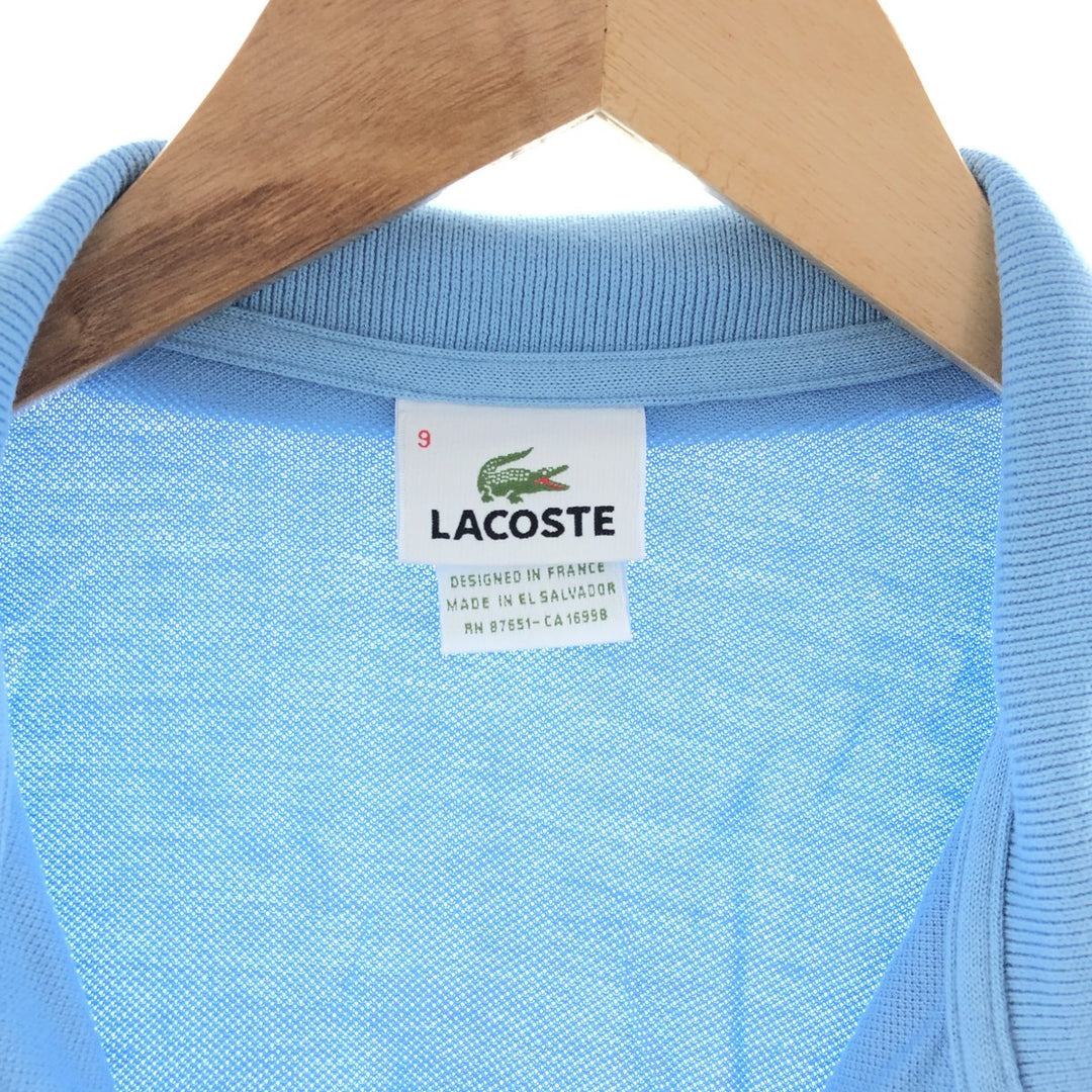 Lacoste LACOSTE Short Sleeve Polo Shirt 9 Men's XXL /eaa382068