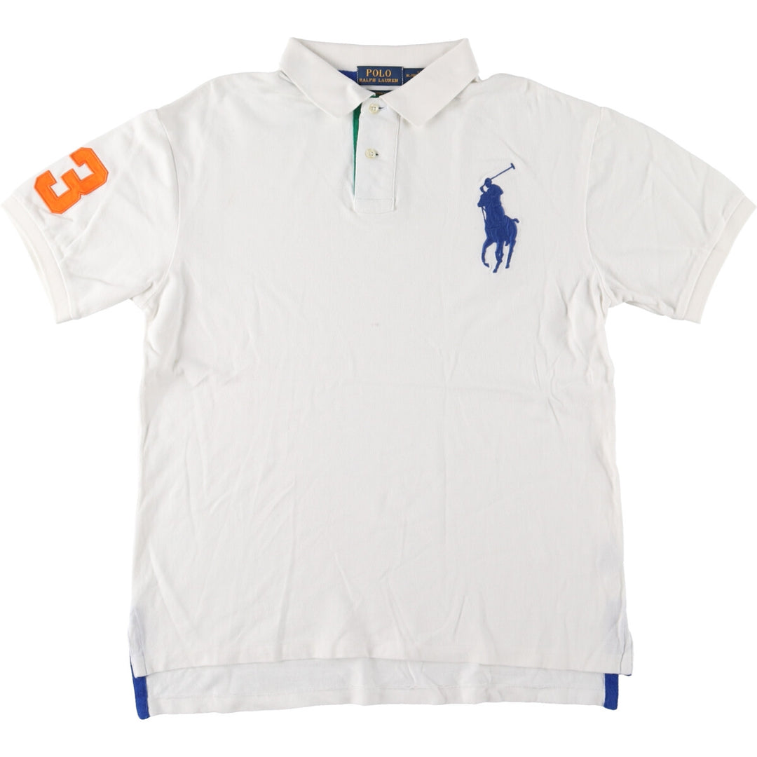 Ralph Lauren POLO RALPH LAUREN CUSTOM FIT Big Pony Short Sleeve Polo Shirt Men's XL /eaa382103