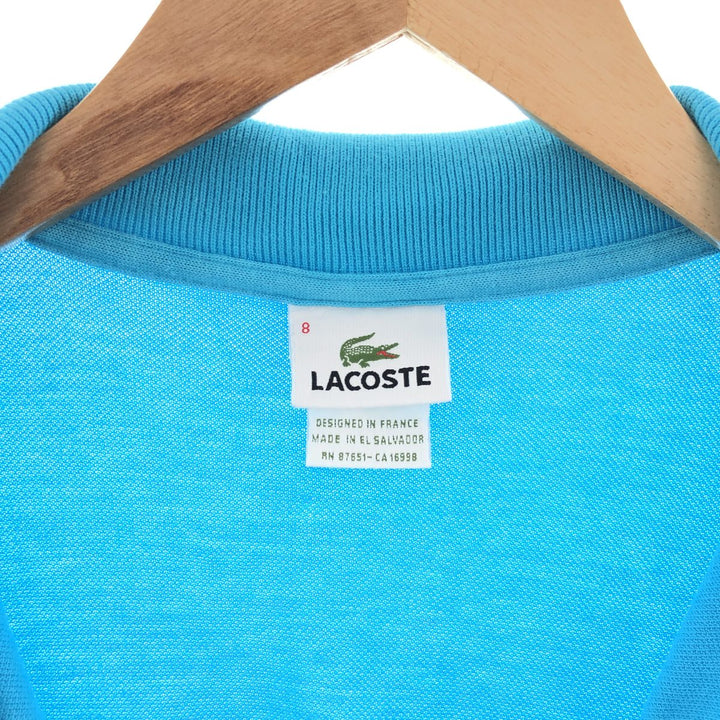 Lacoste LACOSTE Short Sleeve Polo Shirt 8 Men's XXL /eaa382110