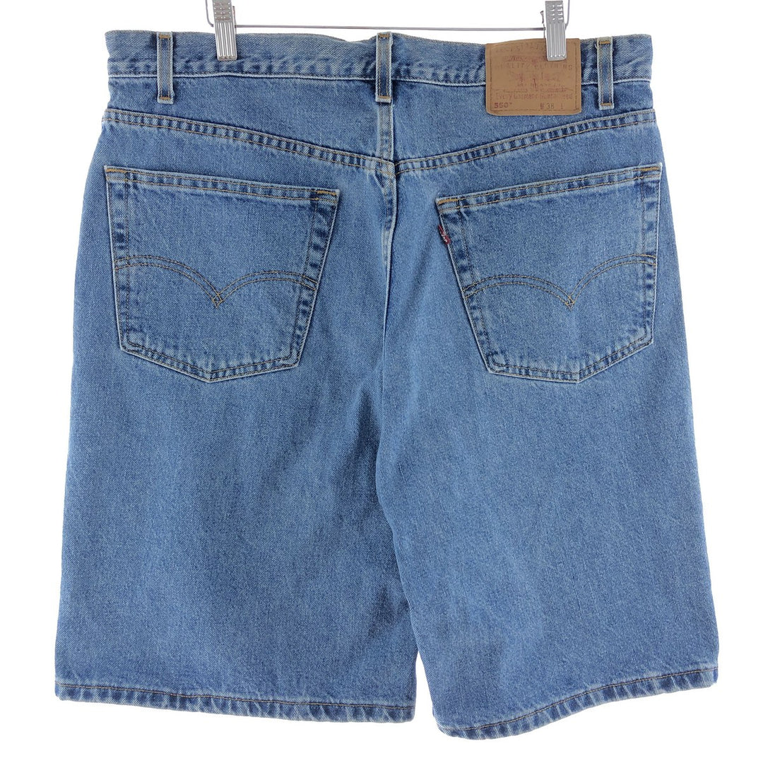 90'S Levi's 550 Relaxed Fit Denim Shorts, Half Pants, Men's, W37, Vintage / eaa382118