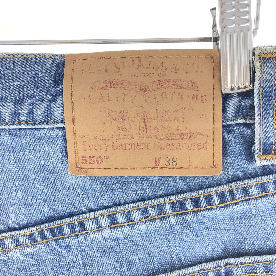90'S Levi's 550 Relaxed Fit Denim Shorts, Half Pants, Men's, W37, Vintage / eaa382118