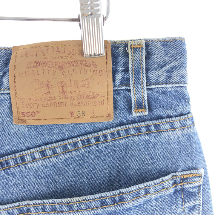 90'S Levi's 550 Relaxed Fit Denim Shorts, Half Pants, Men's, W37, Vintage / eaa382118