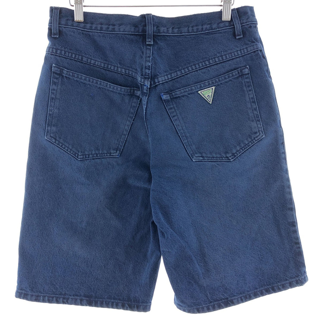 90'S Guess Jeans denim shorts, half pants, made in USA, men's w30, vintage /eaa382136