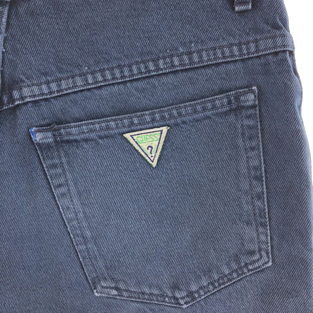 90'S Guess Jeans denim shorts, half pants, made in USA, men's w30, vintage /eaa382136