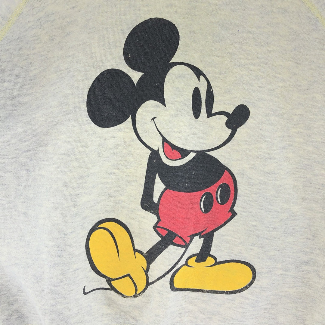 90'S Track and Court MICKEY MOUSE Mickey Mouse character sweatshirt, men's S, vintage /eaa382250
