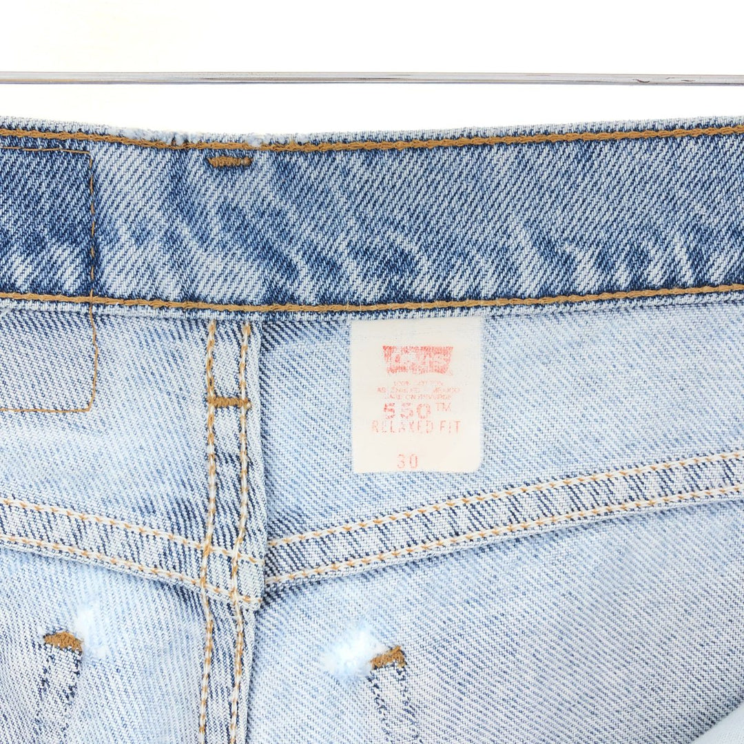 90'S Levi's 550 Relaxed Fit Denim Shorts, Men's W30 Vintage / eaa382276