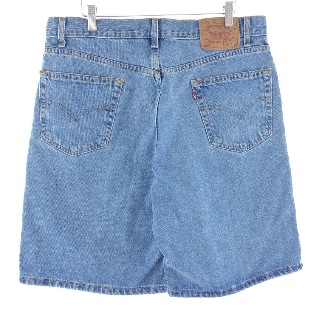 00'S Levi's 550 CLASSIC RELAXED FIT denim shorts, men's w35 / eaa382277