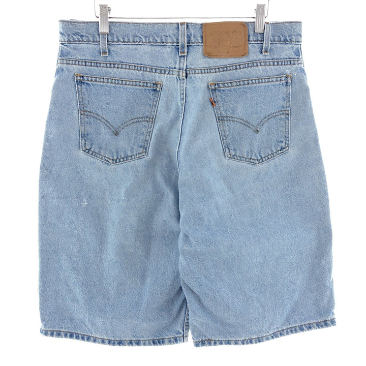 90'S Levi's 550 Relaxed Fit Denim Shorts, Half Pants, Men's, W34, Vintage / eaa382280