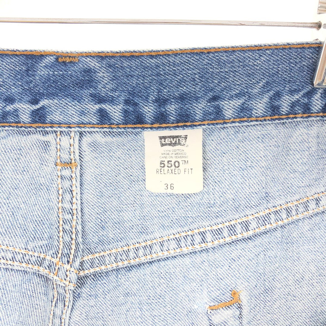 00'S Levi's 550 Relaxed Fit Denim Shorts Men's W35 / eaa382289