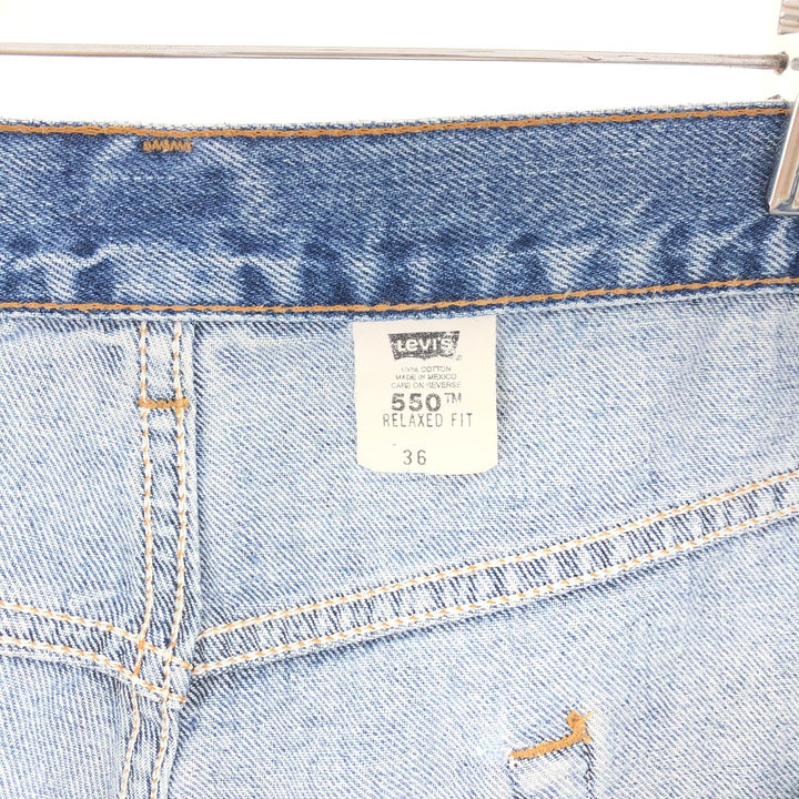 00'S Levi's 550 Relaxed Fit Denim Shorts Men's W35 / eaa382289