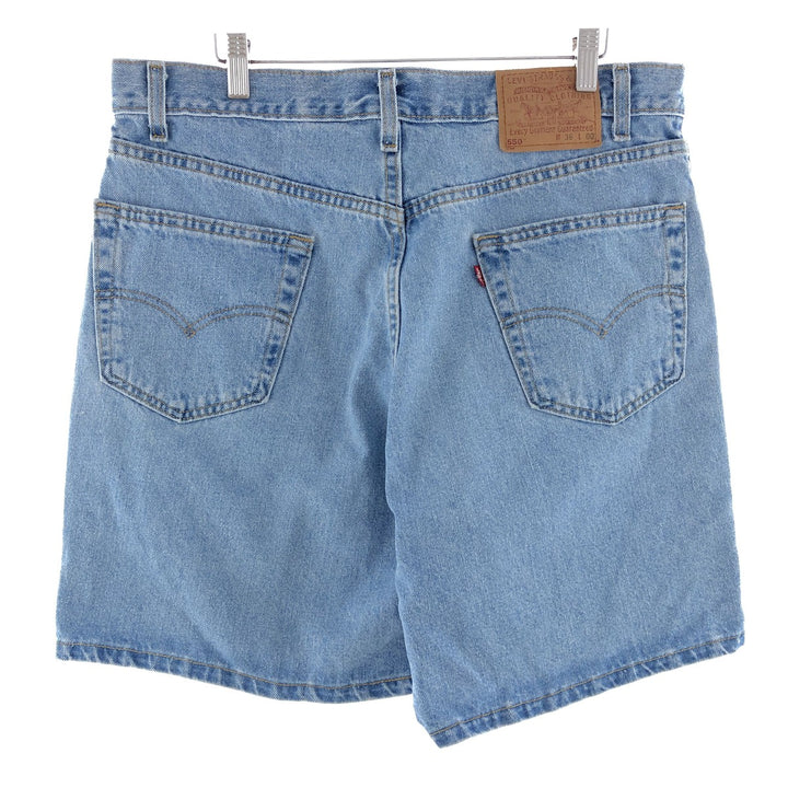 90'S Levi's 550 Relaxed Fit Denim Shorts, Made in USA, Men's, W35, Vintage /eaa382294