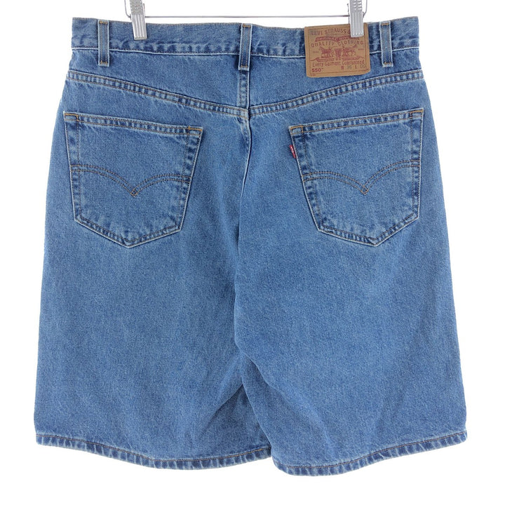 00'S Levi's 550 Relaxed Fit 00 Length Denim Shorts Men's W36 / eaa382307