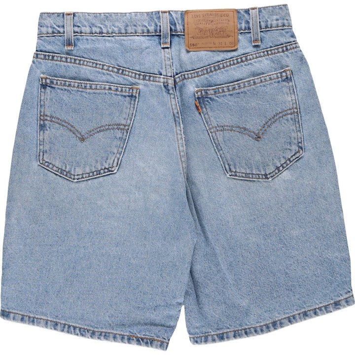 90'S Levi's 550 Relaxed Fit 00 Length Denim Shorts Shorts Men's W31 Vintage /eaa382309