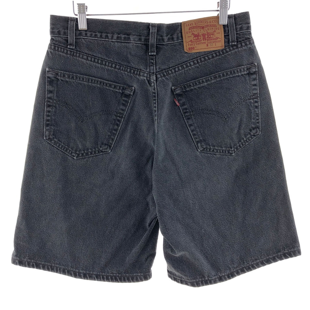 90'S Levi's 550 Relaxed Fit Denim Shorts, Made in Canada, Men's, W31, Vintage / eaa382336