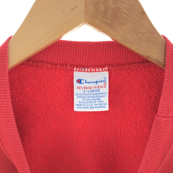 90'S Champion Reverse Weave Embroidered Tag Plain Blank Sweatshirt Trainer Made in USA Men's XL Vintage /eaa382399