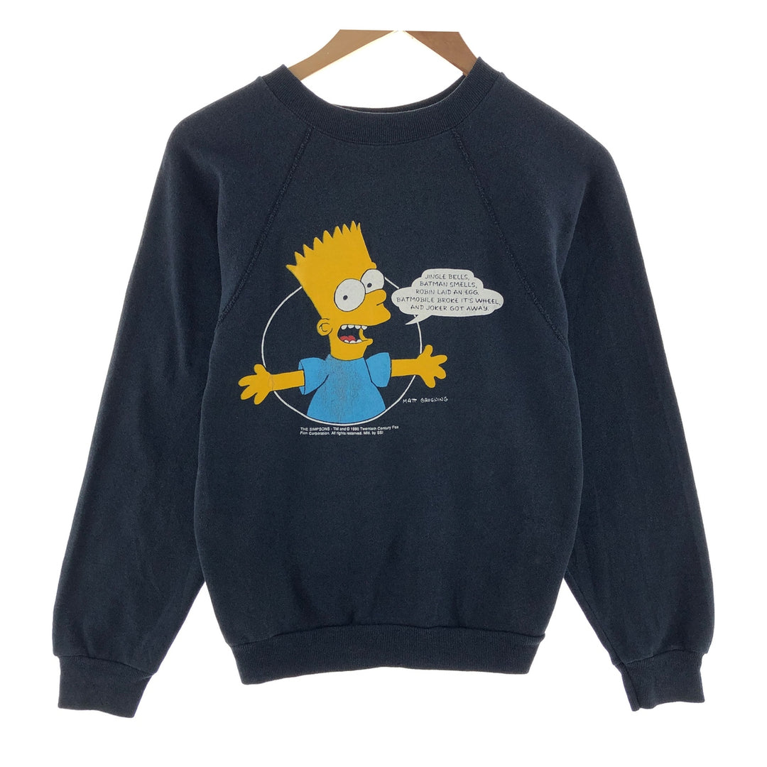 90'S TULTEX THE SIMPSONS The Simpsons Character Sweatshirt Trainer Made in USA Women's M Vintage /eaa382423