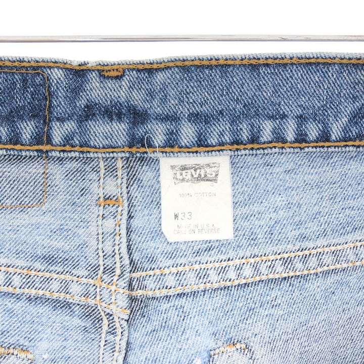 90'S Levi's 560 denim shorts, half pants, made in USA, men's size 34, vintage / eaa382440