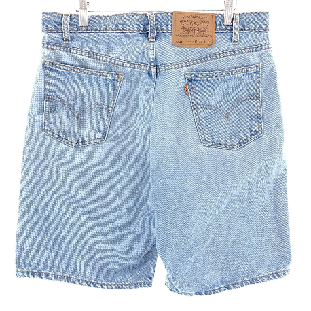 90'S Levi's 550 Relaxed Fit Denim Shorts, Men's, W34, Vintage / eaa382447