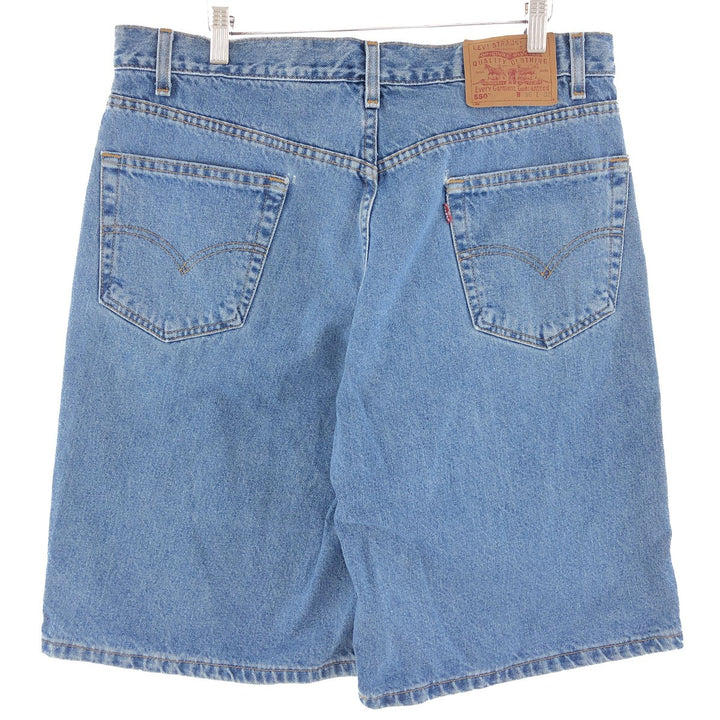 90'S Levi's 550 Relaxed Fit Denim Shorts, Half Pants, Men's, W36, Vintage / eaa382449