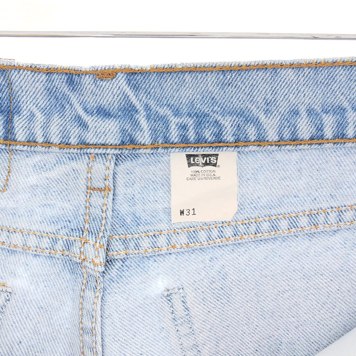 90'S Levi's 550 denim shorts, half pants, made in USA, men's w30, vintage /eaa382450