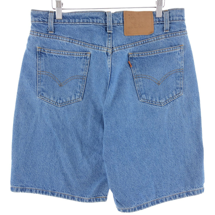 90'S Levi's 550 Relaxed Fit Denim Shorts, Men's, W33, Vintage / eaa382471